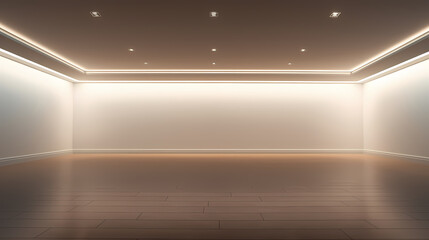 3D rendering minimalist background product booth, podium, stage, product commercial photography background, cosmetics booth