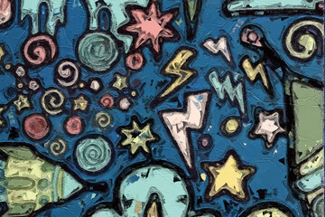 Oil paintings and various flowers, marine creatures, chrysanthemums, roses, peonies, flowers, and birds