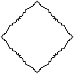 Islamic Amblem Design Thin Line Black stroke silhouettes Design pictogram symbol visual illustration