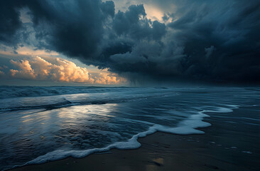 Dramatic Ocean Sunrise