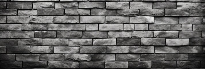 Gray brick wall texture

