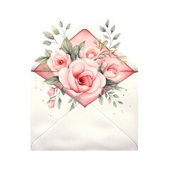Express Love in Style with a Valentine's Envelope - Delicate and Meaningful for Festive Occasions