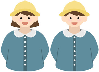 Naklejka premium 어린이