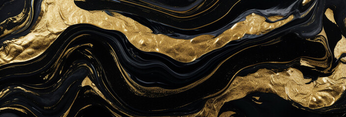 abstract gold and black marble background. luxury  gold texture.