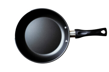 Top view of a pan, cut out - stock png. - obrazy, fototapety, plakaty