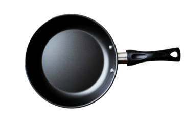 Top view of a pan, cut out - stock png.