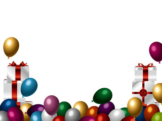 風船、プレゼント箱1-7