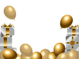 風船、プレゼント箱2-6