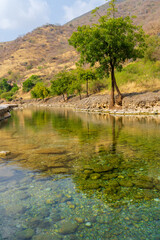 Ain RAZAT Spring, a well-known fresh-water spring and picnic spot close to Salalah.