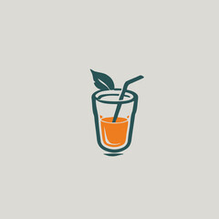 Juice Logo EPS Format Design Very Cool