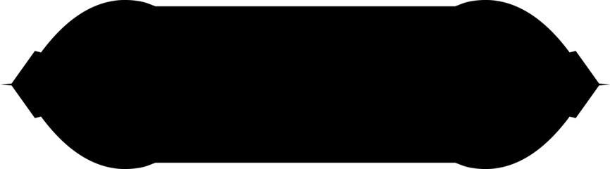 Obraz premium Islamic Label and Name Frame Glyph Black Filled silhouettes Design pictogram symbol visual illustration