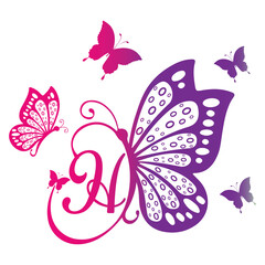 
Butterflies butterfly alphabet font letters monogram svg png, Butterfly Svg, Butterfly Svg Bundle, 
Butterfly Alphabet Monogram Svg, Cut Files for Cricut
