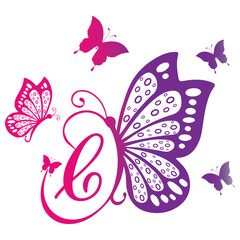 
Butterflies butterfly alphabet font letters monogram svg png, Butterfly Svg, Butterfly Svg Bundle, 
Butterfly Alphabet Monogram Svg, Cut Files for Cricut
