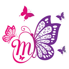 
Butterflies butterfly alphabet font letters monogram svg png, Butterfly Svg, Butterfly Svg Bundle, 
Butterfly Alphabet Monogram Svg, Cut Files for Cricut
