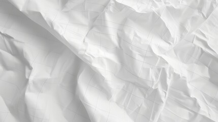 Texture checkered sheet of white paper background