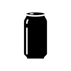 Beer, soda can icon vector