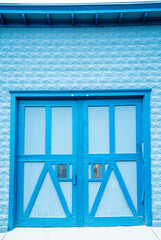 blue barn doors