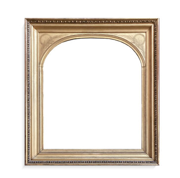 Vintage golden canvas, ornate antique frames for timeless wall art