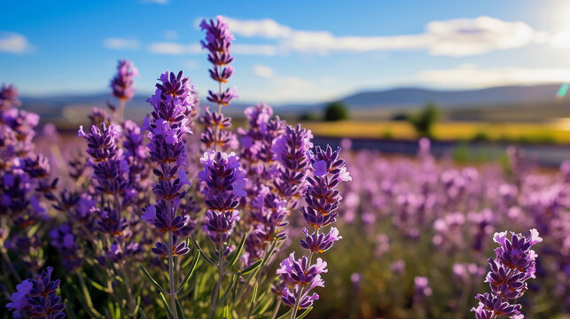 Ready for Harvest: Lavender Field at Its Prime - A Prequel to the Aromatic Journey of Lavender