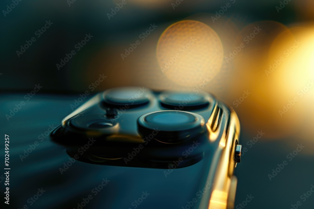 Aufkleber a detailed view of a video game controller, perfect for gaming enthusiasts. use this image to showca