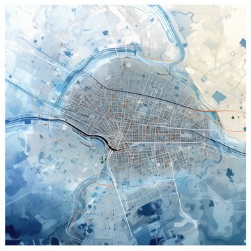 Sacramento California City Map
