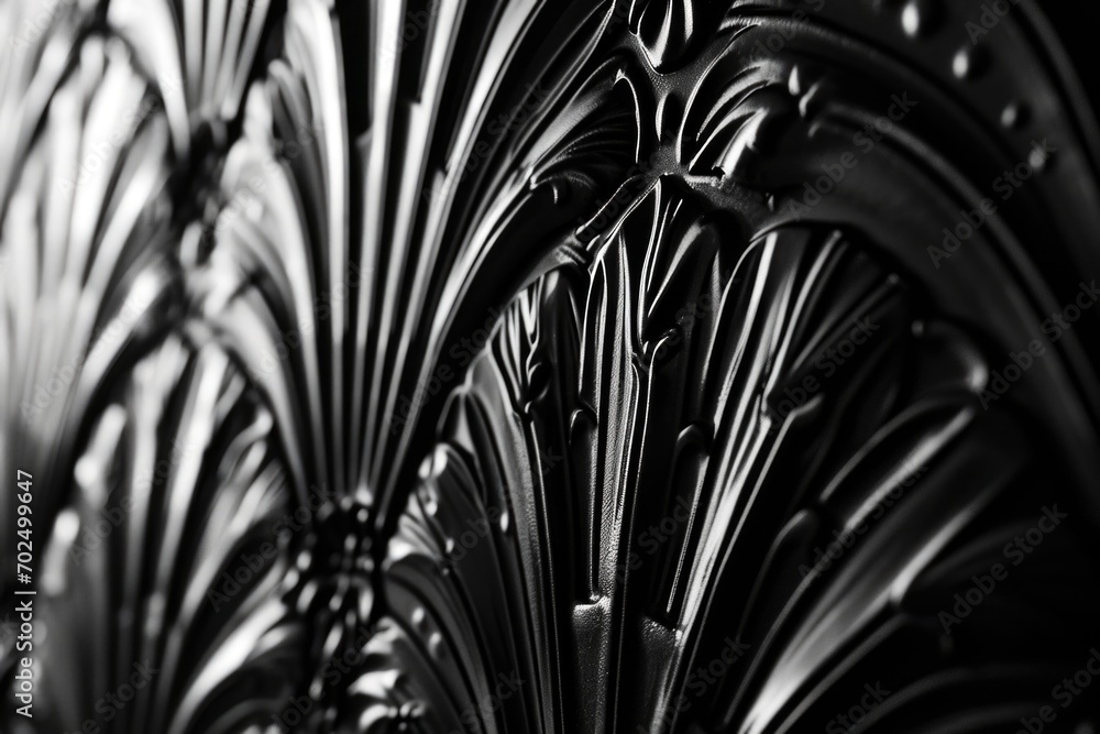 Poster a black and white photo of a wall. suitable for various design projects