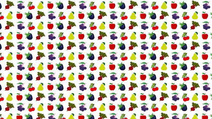 seamless pattern with christmas balls