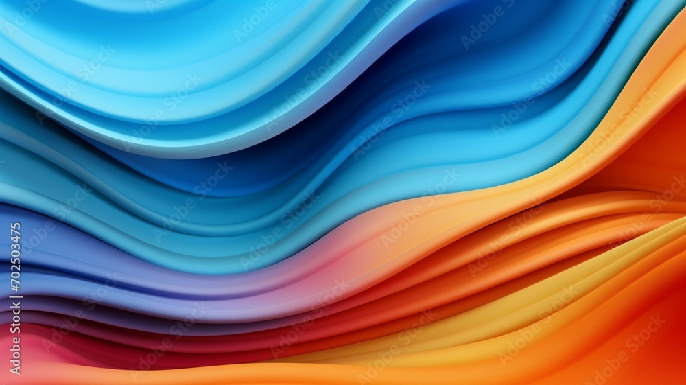 Poster fluid elegance: the abstract background features a gentle wave pattern with soft lines, perfect for 