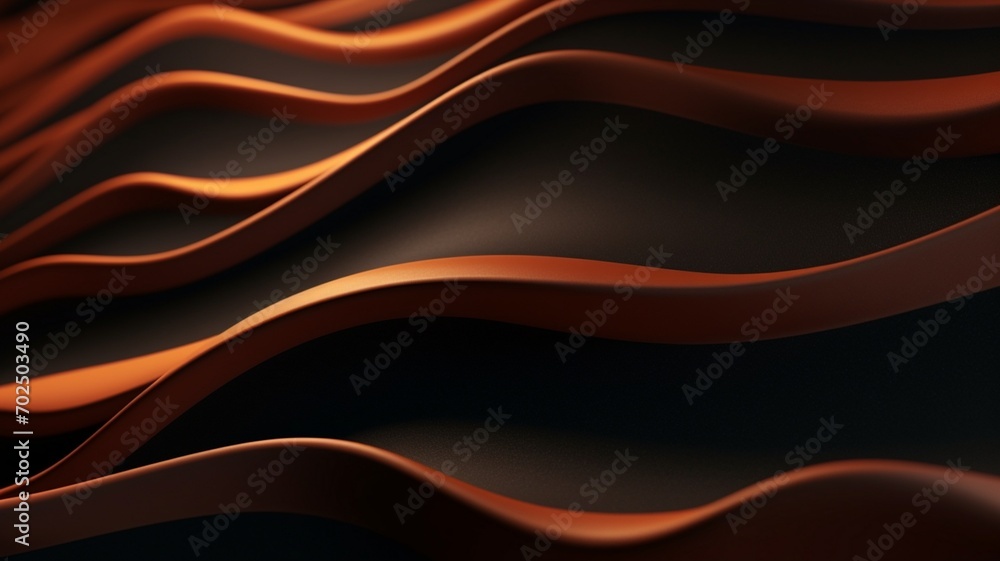 Poster fluid elegance: the abstract background features a gentle wave pattern with soft lines, perfect for 