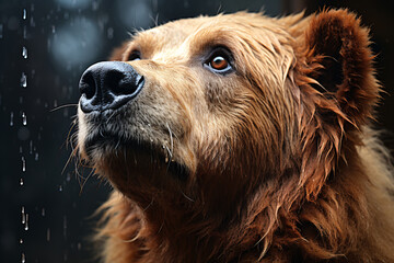 animal Brown Bear realistic photography