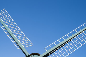 Füglel, Windrad einer historischen Windmühle