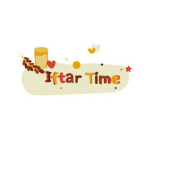 Ramadan actitivities lettering 