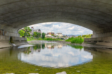Fototapeta na wymiar 京都の鴨川