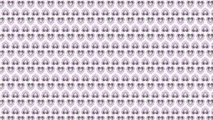 pattern with heart