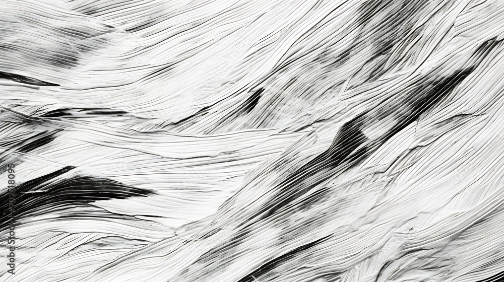 Aufkleber abstract texture drawn with black marker strokes. : generative ai