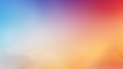 Obraz premium gradient blurred colorful with grain noise effect background, for art product design, social media, trendy,vintage,brochure,banner : Generative AI
