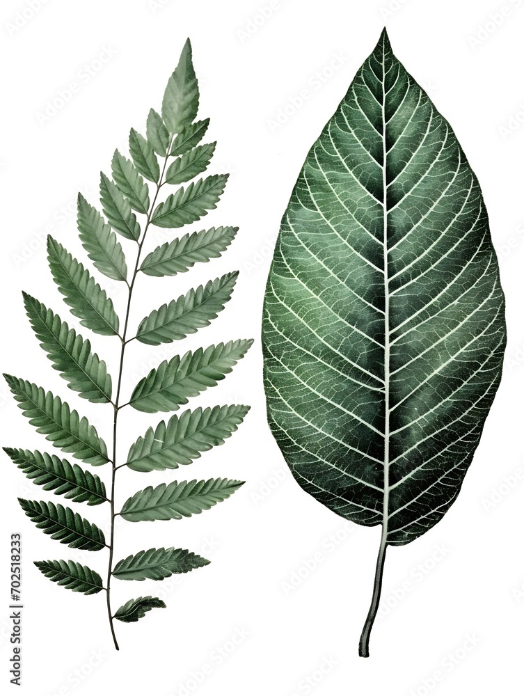 Poster stylish grunge ink stamp. prints. imprint. stamp. pattern with leaf. prints of autumn plants on a wh