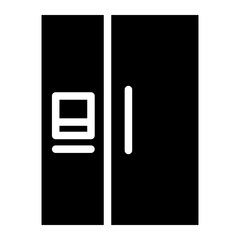 fridge appliance icon vector illustration design