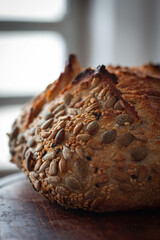 Sourdough bread and seed details