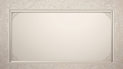arabic islamic elegant white luxury frame ornament background