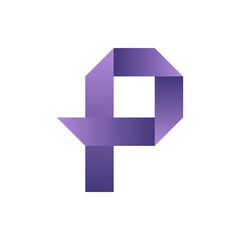 Monogram P design vector logo. Monogram initial letter mark P logo design. Monogram design vector logo. Monogram initial letter mark P logo design. Simple P monogram. Monogram P design logo