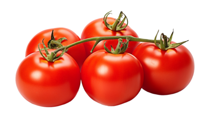 red tomatoes for healthy menu decoration 