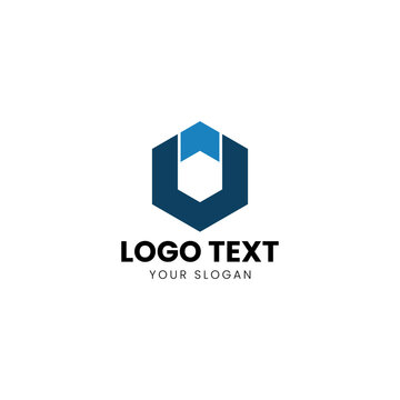 U letter logo design vector 