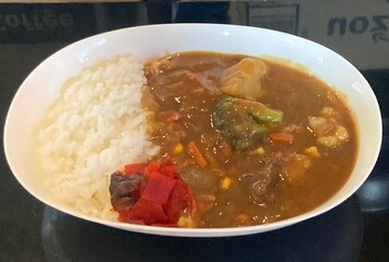 stew with rice