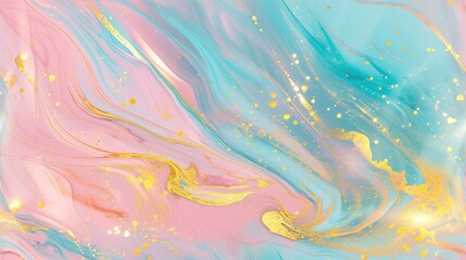  liquid glossy effect Marvel background texture, golden metallic and mix color pattern wallpaper, mix of bright colors and gold reflective particles randomly distributed, colorful vibrant texture