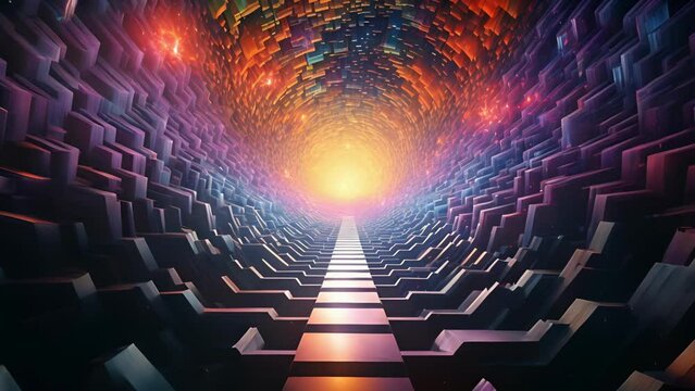Transcend the ordinary and step into a realm of psychedelic wonder, where reality is shattered and your perception is forever altered in this mindbending video adventure.
