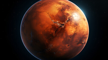 Picture of mars planet