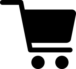 Shopping cart icon finance concept  for graphic design, logo, web site, social media, mobile app,...