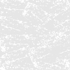 Obraz premium Vector seamless pattern with white brush strokes on a gray background. For print, textile, banner, packaging, cover, wallpaper