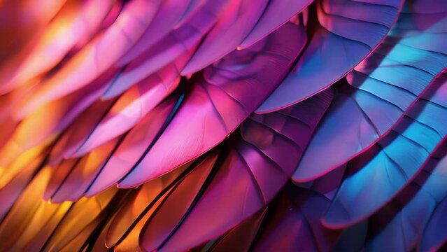 A closeup of a erflys wings, highlighting the structural basis for their vibrant and diverse colors, which are a result of quantum interactions between light and pigments in the wing cells.